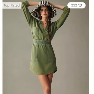 Daily Practice by Anthropologie Utility Mini Dress NEW WITH TAGS